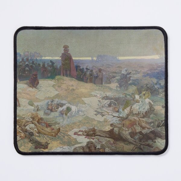 Item preview, The Slav Epic, cycle No.10. After the Battle of Grunwald, by Alphonse Mucha. HIGH DEFINITION designed and sold by MINDTHECHERRY.