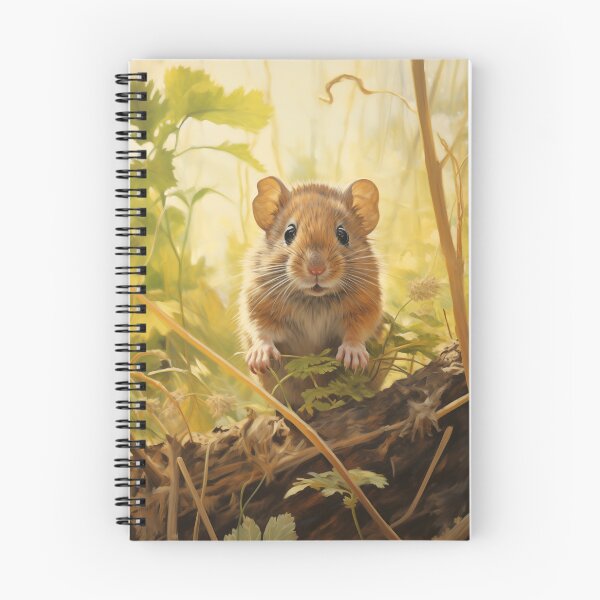 Item preview, Cute Field Vole in Forest designed and sold by Animalia Artistry.