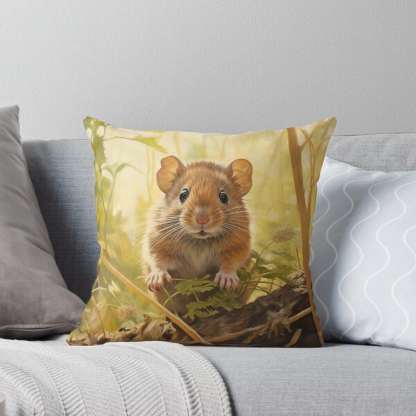 Item preview, Cute Field Vole in Forest designed and sold by Animalia Artistry.