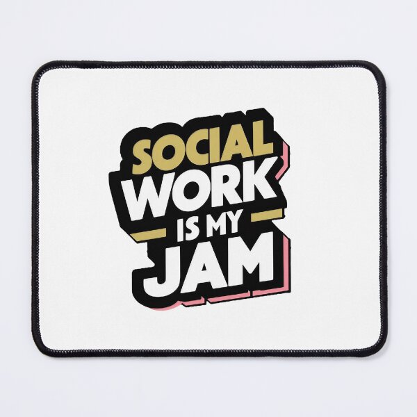 Item preview, Social Work Is My Jam Social Worker designed and sold by DomTeesHaven.