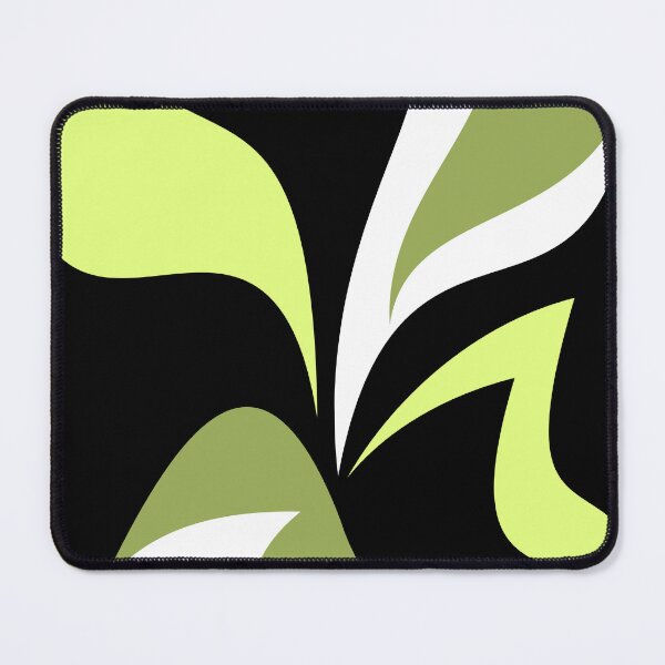 Item preview, Abstract Swirl Wave In Lime Green designed and sold by studioart.