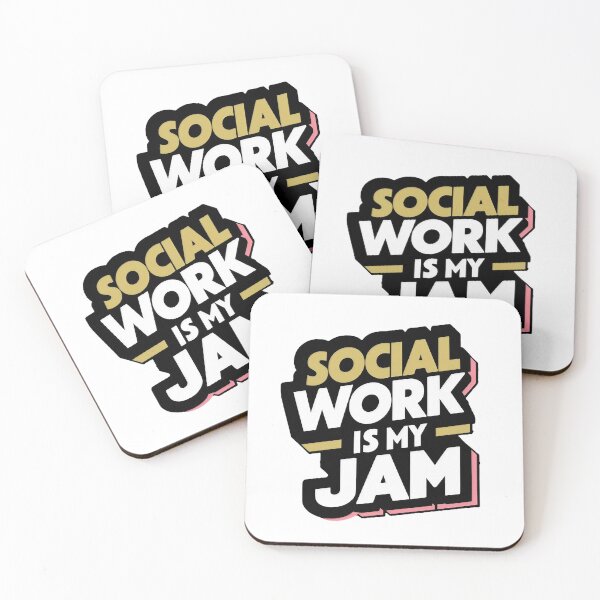 Item preview, Social Work Is My Jam Social Worker designed and sold by DomTeesHaven.