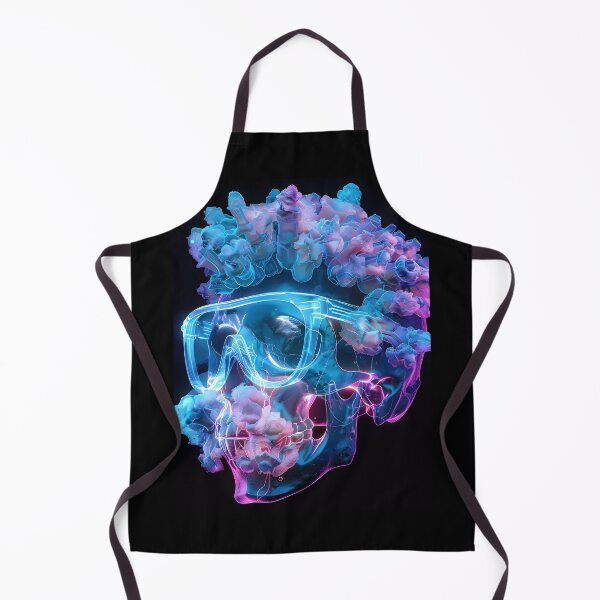 Aperçu de l'œuvre "X-Ray Majesty: Anatomy of a Wild Skull" créée et vendue par Art-Vortex-fr.