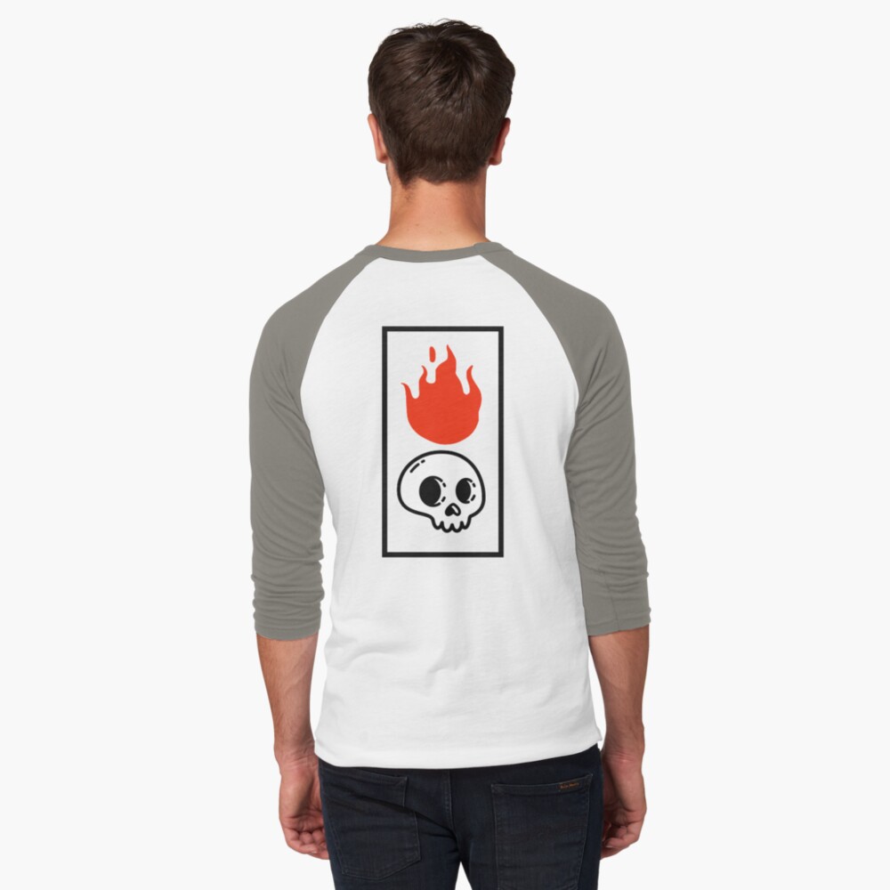 Item preview, Baseball ¾ Sleeve T-Shirt designed and sold by kingsbane.