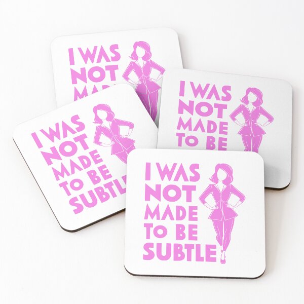Item preview, I Was Not Made To Be Subtle! Pink designed and sold by PMCreative.