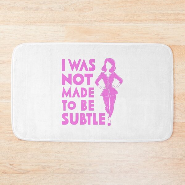 Item preview, I Was Not Made To Be Subtle! Pink designed and sold by PMCreative.