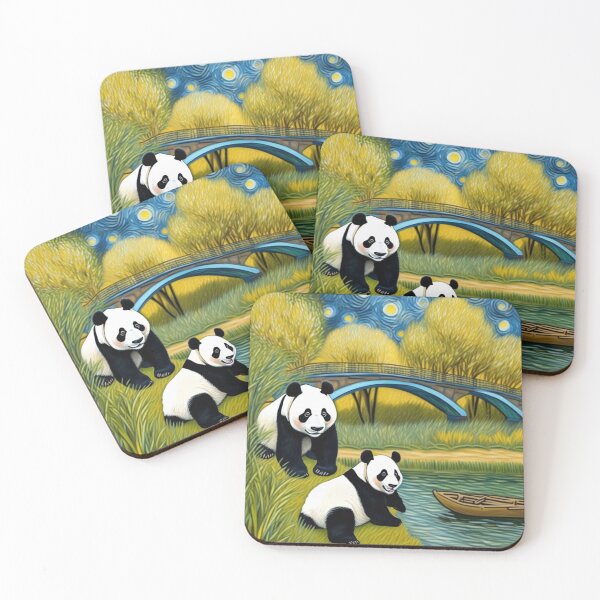 Item preview, Cute Panda Bear Playing Near The River Zoo Pals Animal Cutest T-Shirts designed and sold by sportsimpact.
