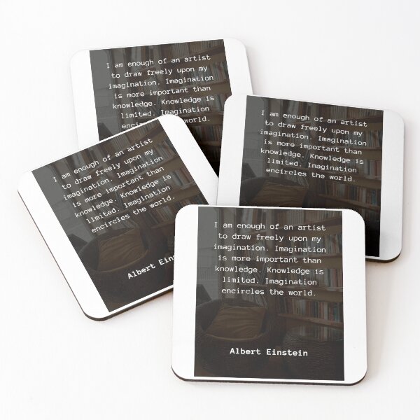 Item preview, Albert Einstein Quote designed and sold by darkskinbender.