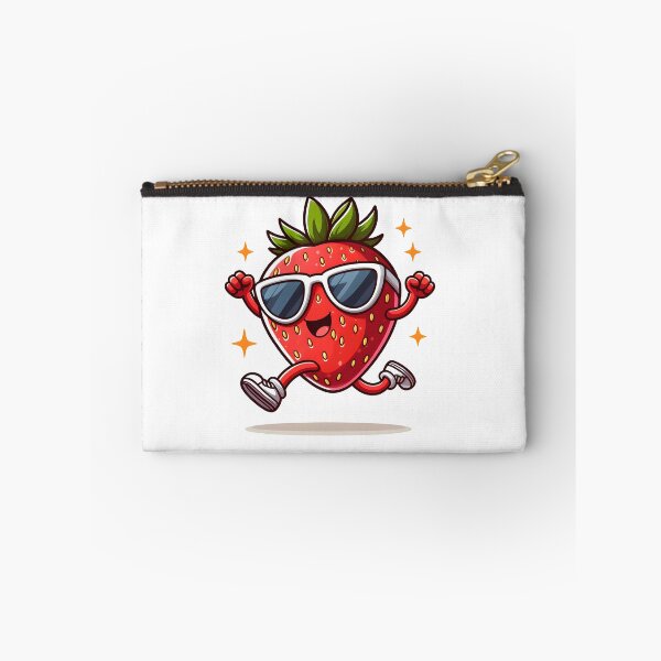 Item preview, Kawaii Strawberry With Sunglasses designed and sold by CanvasCutie.