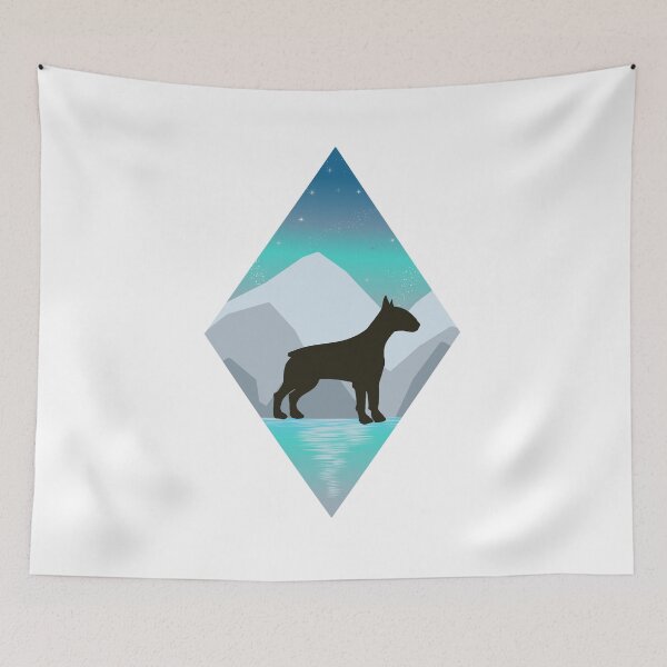 Item preview, Bull Terrier Mountain designed and sold by hemp3x.