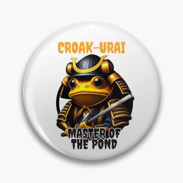 Item preview, Croak-urai: Master of the Pond designed and sold by DShirtRepublic.