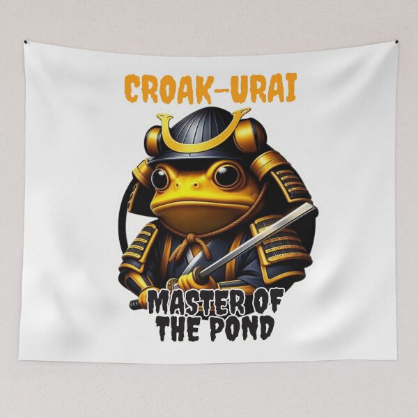 Item preview, Croak-urai: Master of the Pond designed and sold by DShirtRepublic.