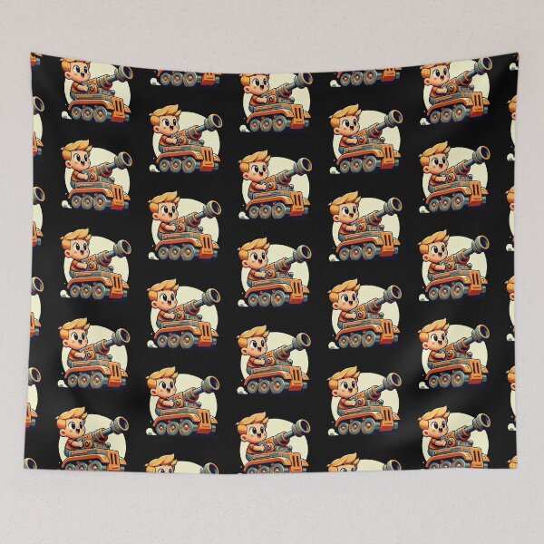 Item preview, Tiny Tank Commander: Playful Battle designed and sold by artwaves.