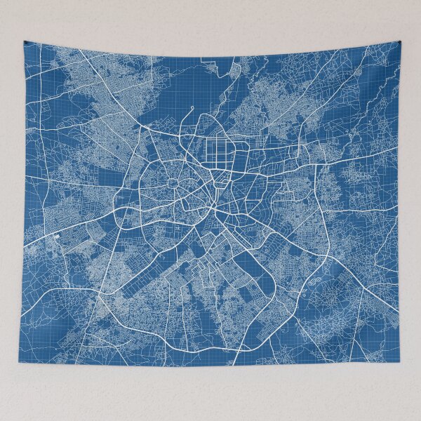 Item preview, Kano City Map of Nigeria - Blueprint designed and sold by deMAP.