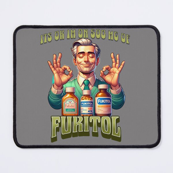 Item preview, Its Ok Im On 500 Mg Of Fukitol designed and sold by JansenGS.