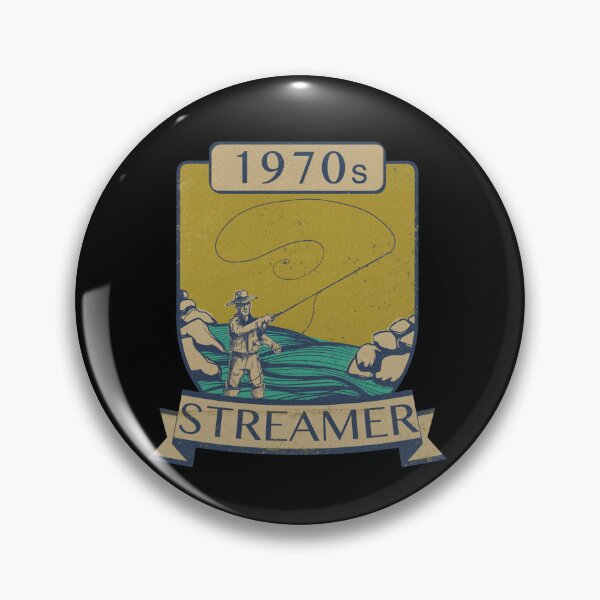 Item preview, 1970's Streamer - Fishing Sticker designed and sold by CharpyCo.