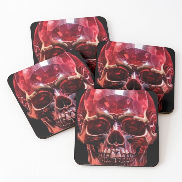 Item preview, Crystal Skull (Ruby) designed and sold by Zendragon-Store.