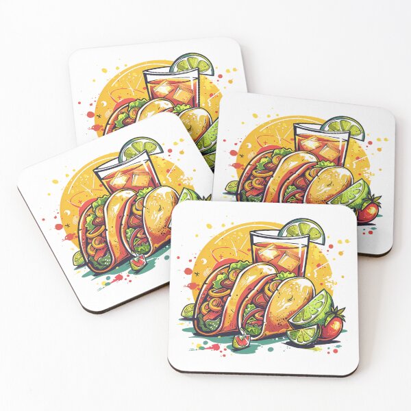 Item preview, Tacos and Tequila designed and sold by PeelZinc.
