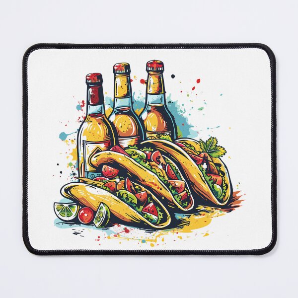 Item preview, Tacos and Tequila designed and sold by PeelZinc.