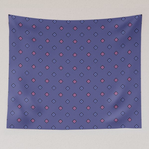Item preview, Argyle Motif in Blues Pinks on Deep Periwinkle Blue Repeat 5748 designed and sold by Art in My Loft.