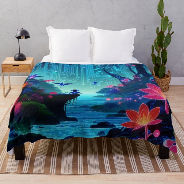 Item preview, Neon-lit Jungle designed and sold by manbaito.
