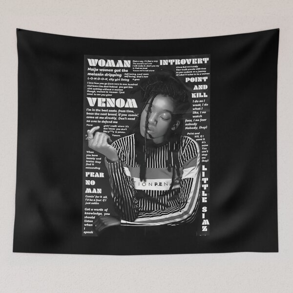 Item preview, Little Simz Poster designed and sold by Elmerentura.