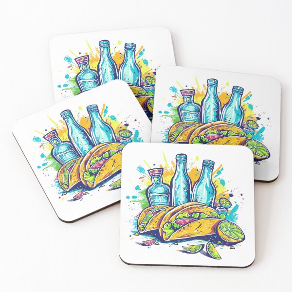 Item preview, Tacos and Tequila designed and sold by PeelZinc.