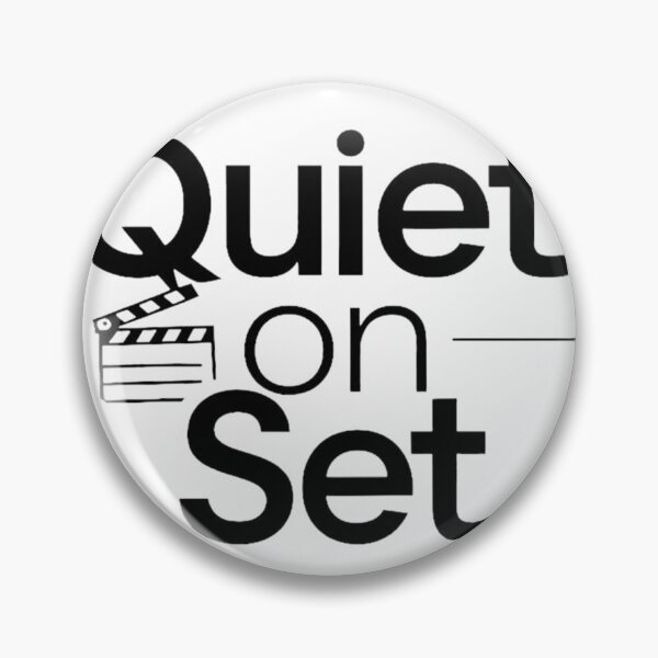 Item preview, Quiet on set filming movies designed and sold by Anime-uptown.