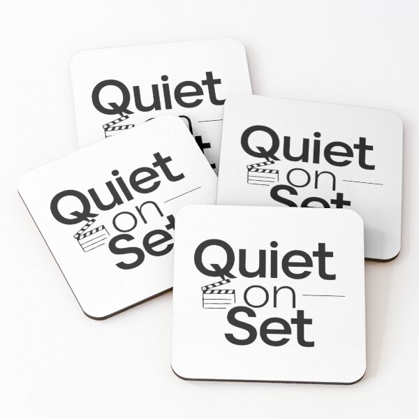 Item preview, Quiet on set filming movies designed and sold by Anime-uptown.
