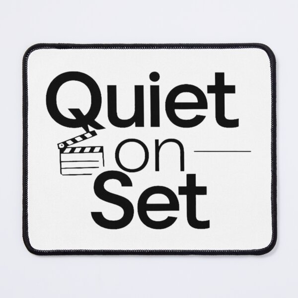 Item preview, Quiet on set filming movies designed and sold by Anime-uptown.