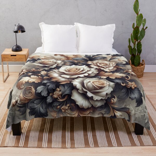Item preview, Ombre Damask With Roses designed and sold by DesignsByPrnces.