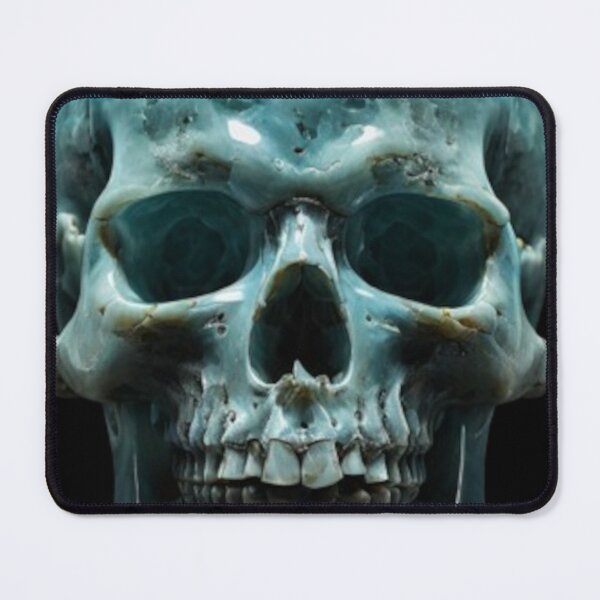 Item preview, Crystal Skull (Hemimorphite) designed and sold by Zendragon-Store.