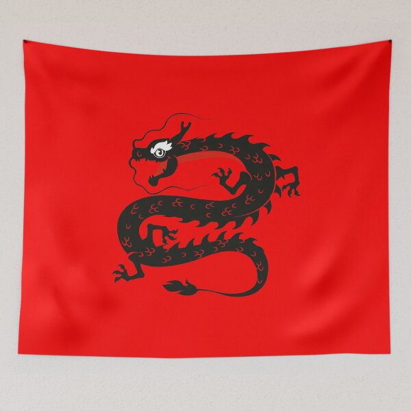 Item preview, Red Chinese Dragon designed and sold by snowshade.