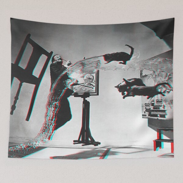 Item preview, Anaglyph 3D - Salvador "Dali Atomicus",  Photograph Philippe Halsman  designed and sold by Uruguay3Dy360.