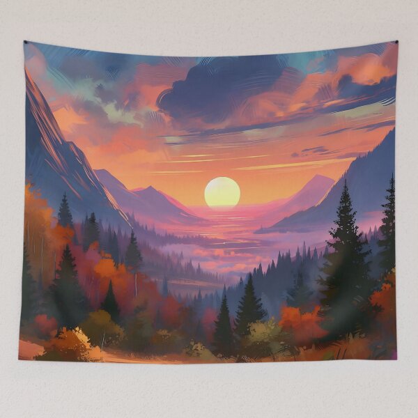Item preview, Sunset Serenity designed and sold by HarmonyInBloom.