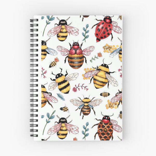 Item preview, Ladybugs With Bees Insects Ladybird designed and sold by DunuStore.