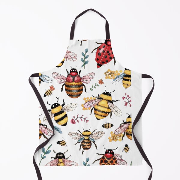 Item preview, Ladybugs With Bees Insects Ladybird designed and sold by DunuStore.