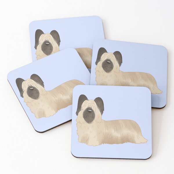 Item preview, Skye terrier dog art designed and sold by Yaragold.