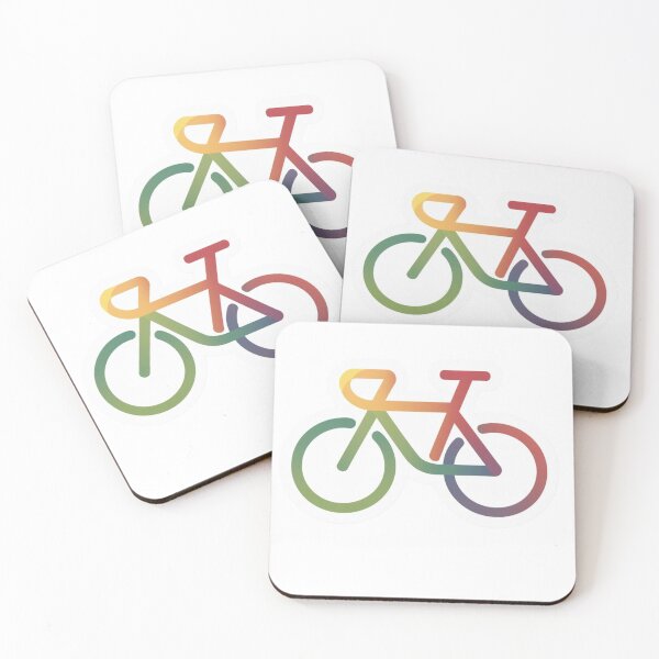Item preview, Velo love funny Sticker designed and sold by HelloWoord.