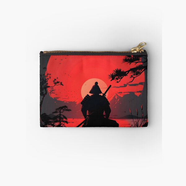 Item preview, Samurai warrior under a blood red sun designed and sold by dcrc.