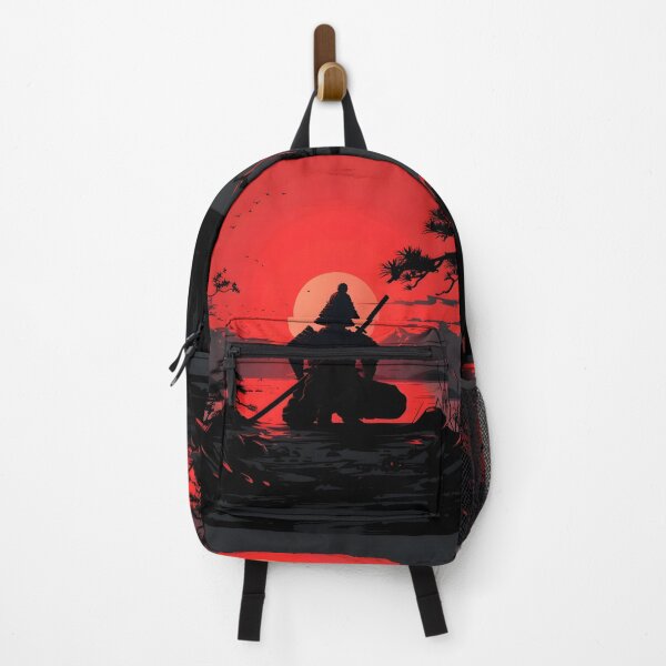 Item preview, Samurai warrior under a blood red sun designed and sold by dcrc.