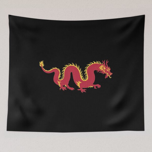 Item preview, Red Chinese Dragon designed and sold by snowshade.