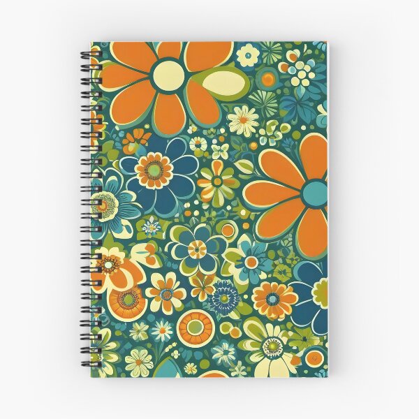 Aperçu de l'œuvre Retro Floralscape créée et vendue par ramboe.