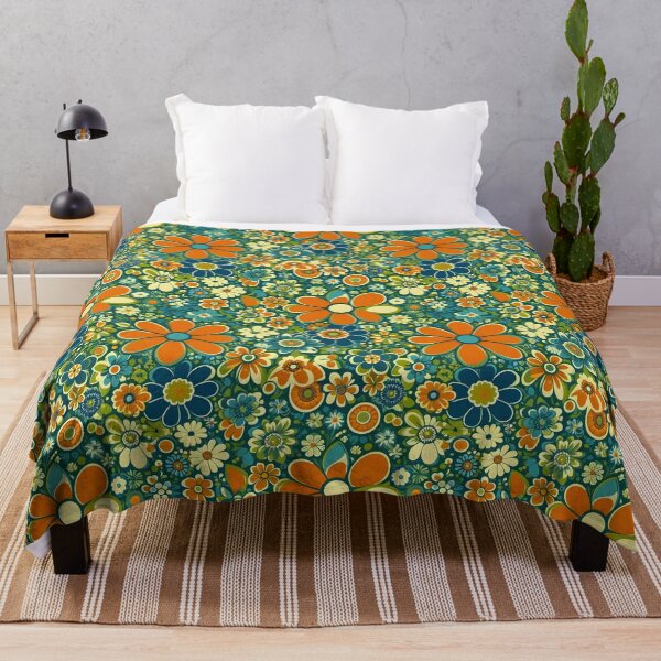 Item preview, Retro Floralscape designed and sold by ramboe.