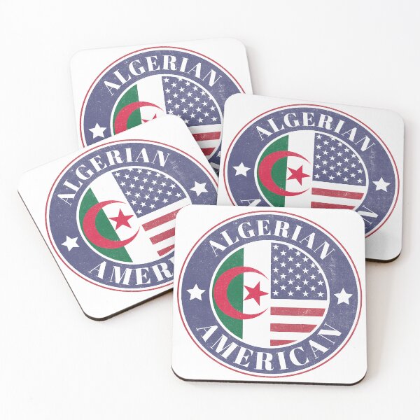 Item preview, Insignia orgullosa argelino-estadounidense - Bandera de Argelia designed and sold by chrisrivait.