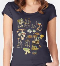 Feline Fungus! Women's Fitted Scoop T-Shirt