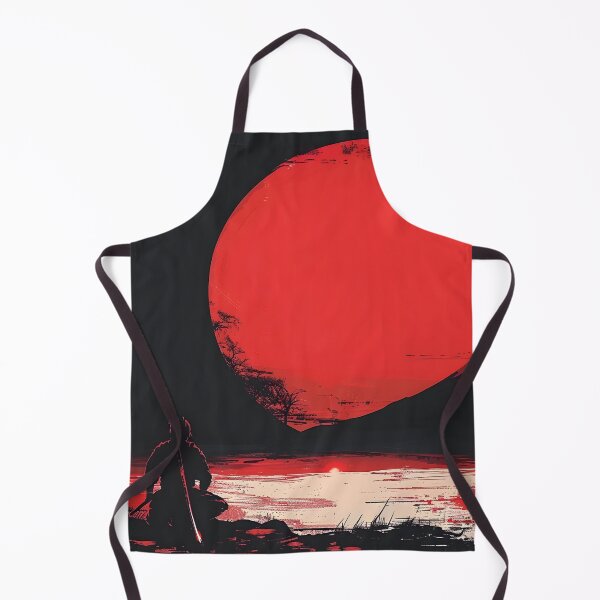 Item preview, Samurai warrior under a blood red sun designed and sold by dcrc.