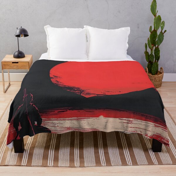 Item preview, Samurai warrior under a blood red sun designed and sold by dcrc.