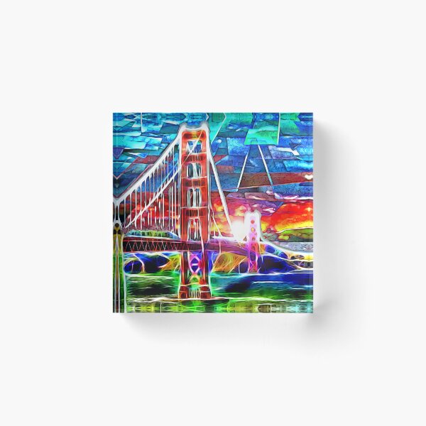 Item preview, Golden Gate Bridge in Colors designed and sold by Daniel Janda.