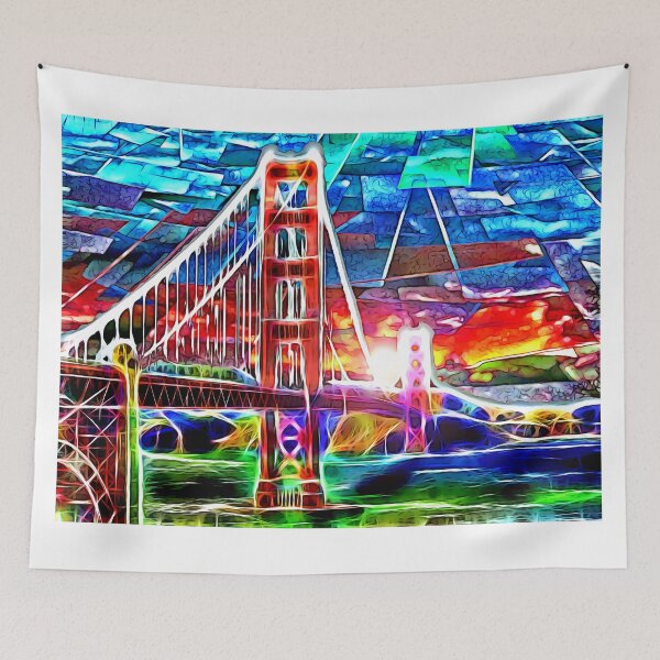 Item preview, Golden Gate Bridge in Colors designed and sold by Daniel Janda.